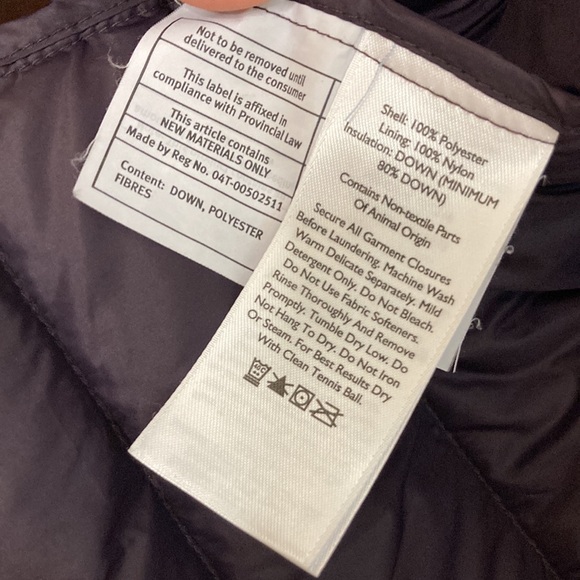 Eddie Bauer Vest Womens XS Purple EB650 Goose Down Puffy Fall Winter - Picture 13 of 15